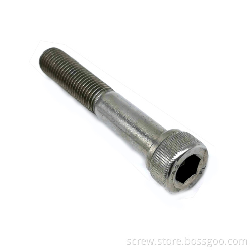 DIN931 stainless steel Hex socket Pan head bolt